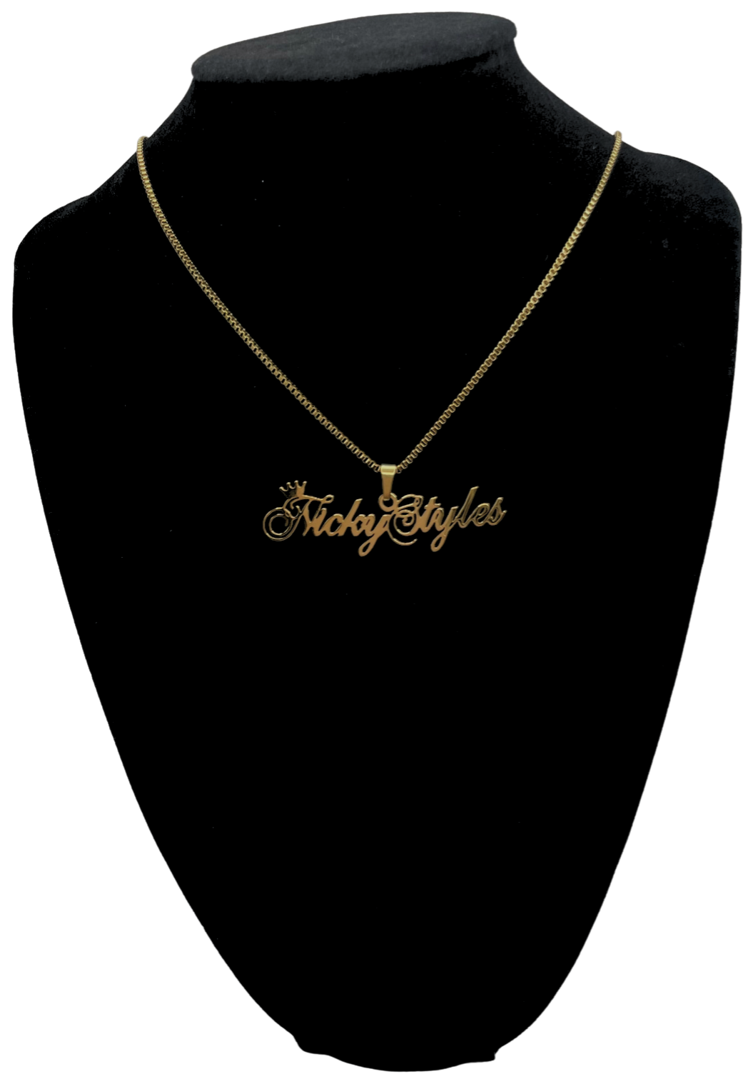 Single Prong Personalized Name Necklace