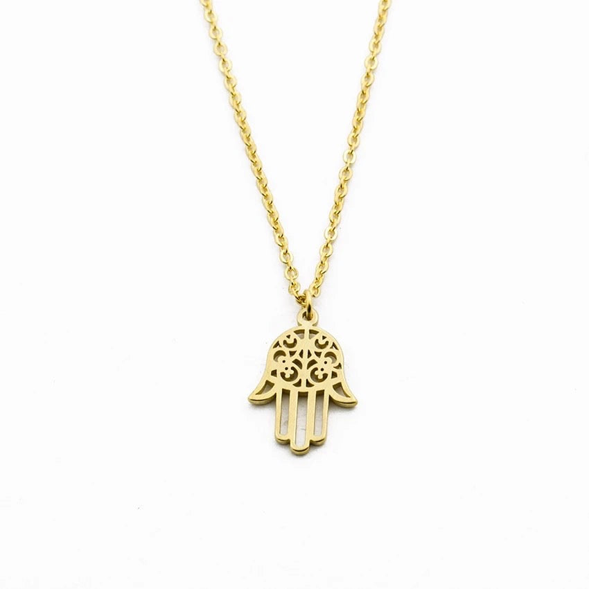 Hamsa Choker Necklace