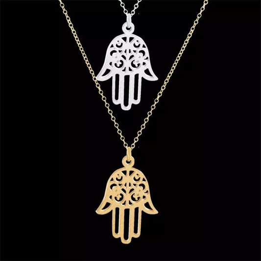 Hamsa Choker Necklace